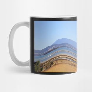 Distorted Tasmanian landscape Mug